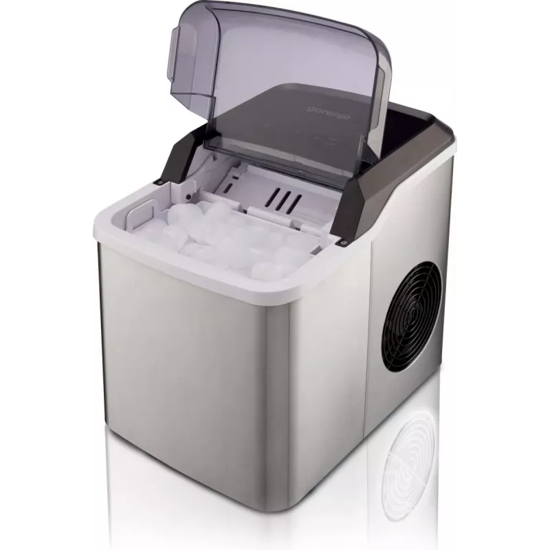 Gorenje IMD1200SB Tragbarer Eiswürfelbereiter 12 kg/24h Edelstahl