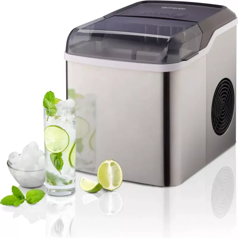 Gorenje IMD1200SB Tragbarer Eiswürfelbereiter 12 kg/24h Edelstahl