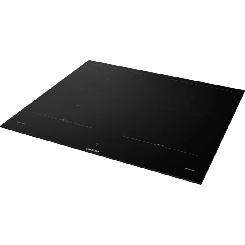 Gorenje Induktionshäll GI6443BSCWF, Schwarz, Einbau, 60 cm, Zonen-Induktionskochfeld, Glaskeramik, 4 Zone(n)
