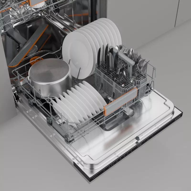 Gorenje GV642C65 vollintegrierter Geschirrspüler 14 Maßgedecke