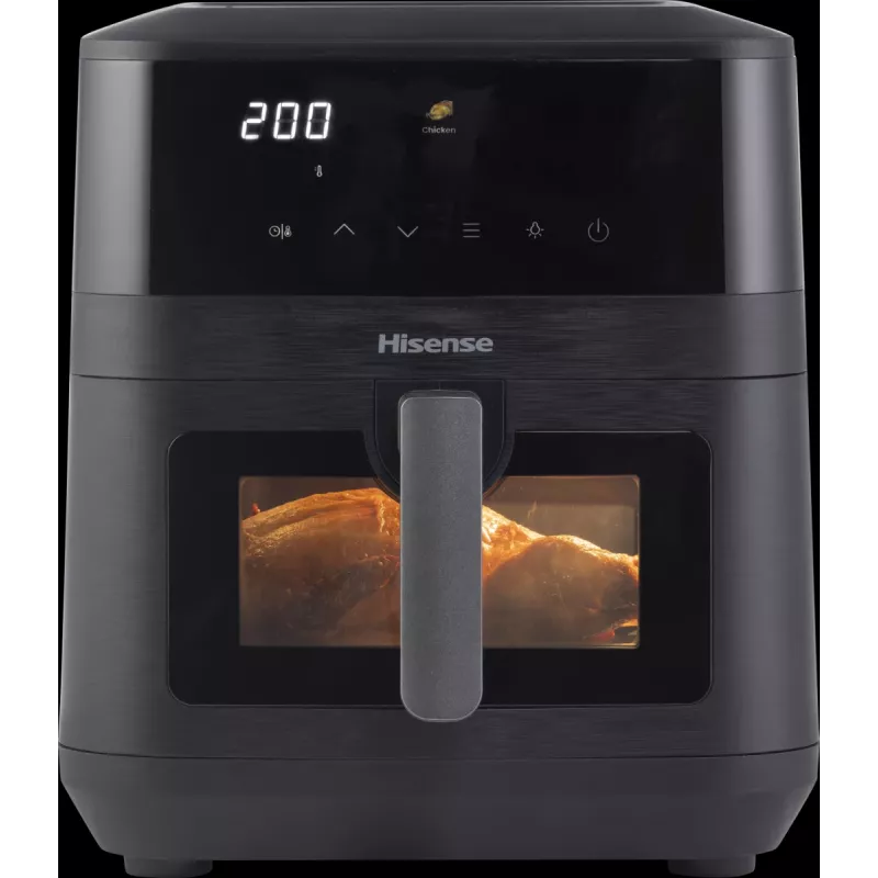 Hisense HAF2100DCD Einzel 7,7 L 2100 W Heißluftfritteuse Schwarz