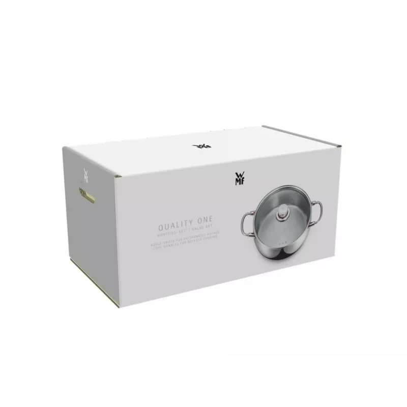 WMF Quality One 07.7455.6380 Topfset 9-teilig