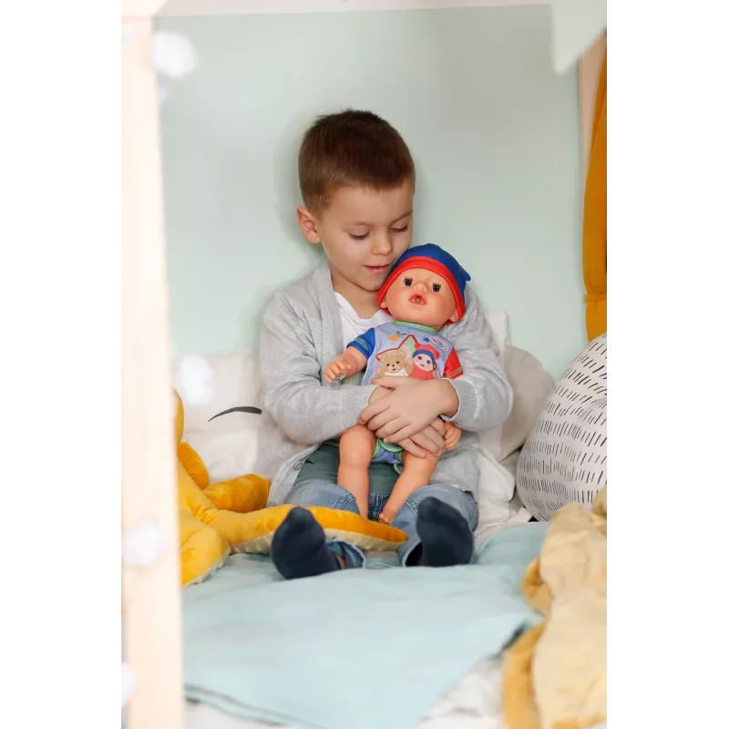 BABY born Jonas 43cm, Babypuppe, Männlich, 3 Jahr(e), Junge/Mädchen, 430 mm, Mehrfarbig