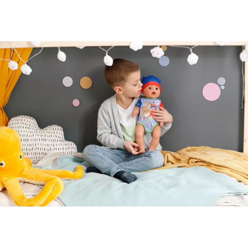 BABY born Jonas 43cm, Babypuppe, Männlich, 3 Jahr(e), Junge/Mädchen, 430 mm, Mehrfarbig