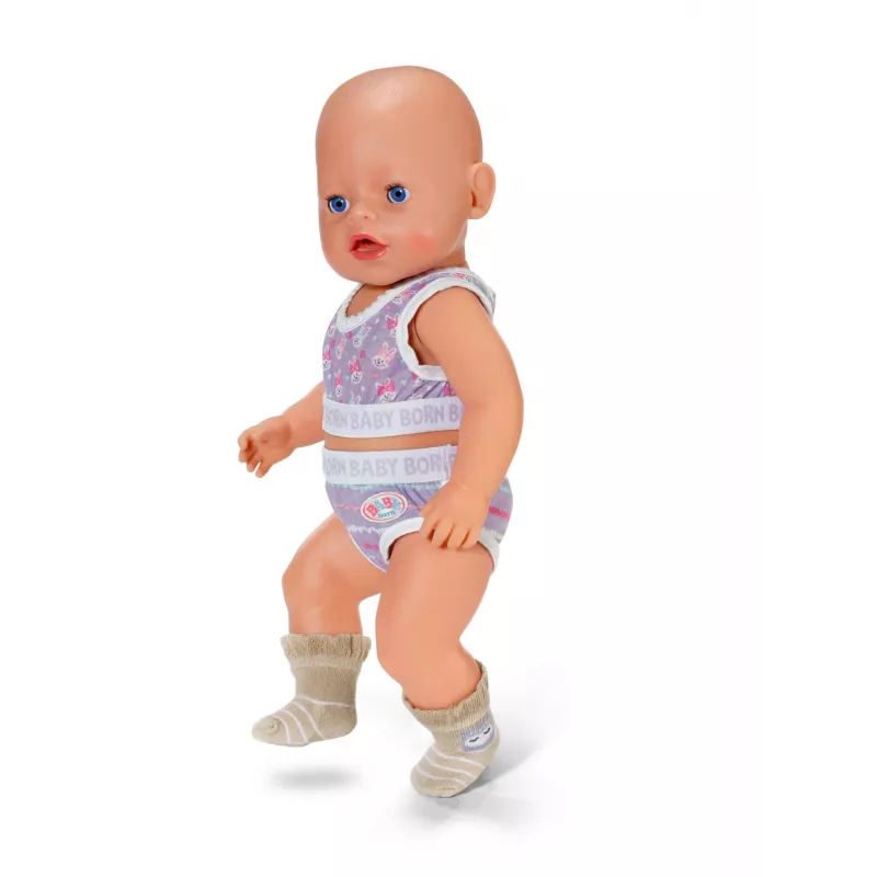 BABY born Strumpfhosen & Socken Schaf 2-fach sortiert 43 cm Puppenstrumpfhosen