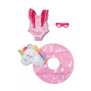 BABY born Bade-Set Einhorn 43 cm, Puppen-Badebekleidung, 3 Jahre