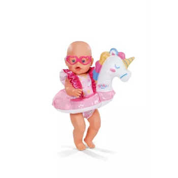 BABY born Bade-Set Einhorn 43 cm, Puppen-Badebekleidung, 3 Jahre