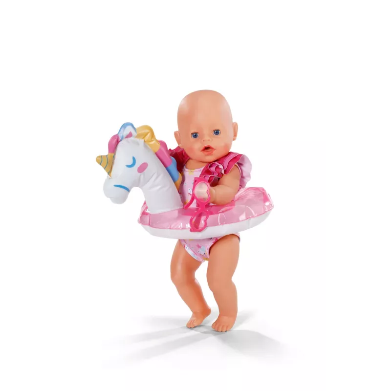 BABY born Bade-Set Einhorn 43 cm, Puppen-Badebekleidung, 3 Jahre