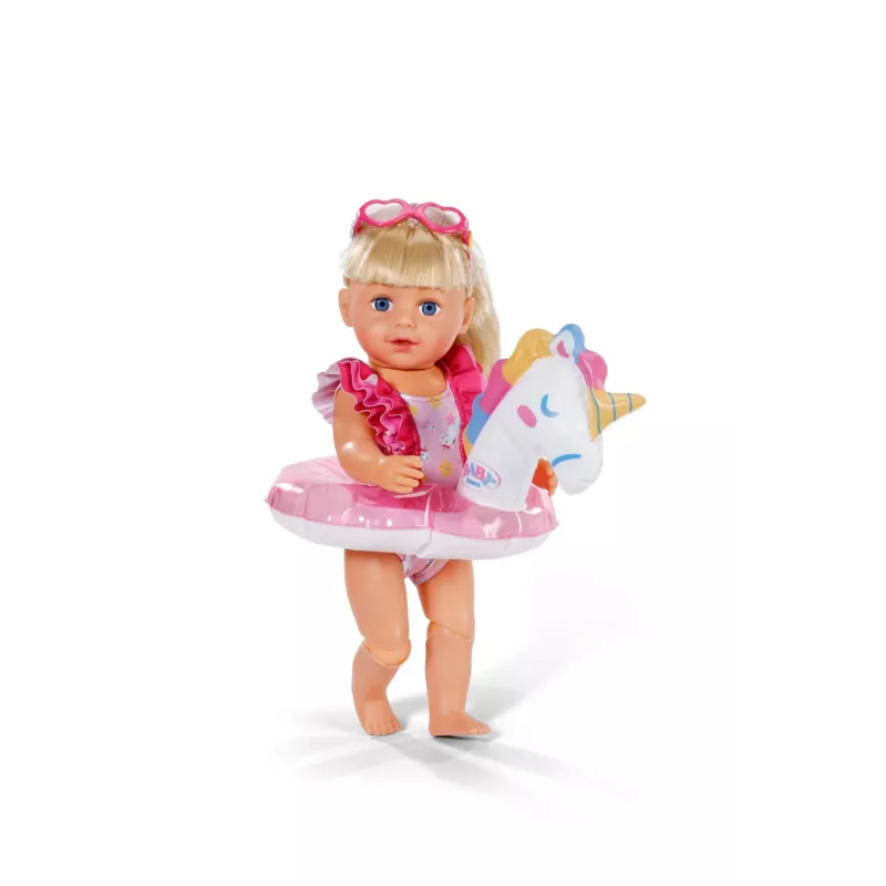 BABY born Bade-Set Einhorn 43 cm, Puppen-Badebekleidung, 3 Jahre