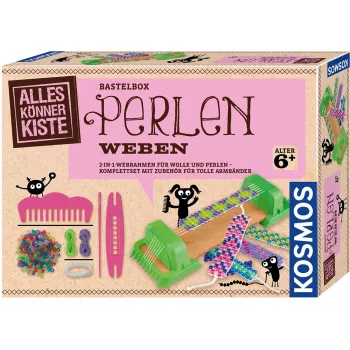 Kosmos 60438, Kinder-Perlen-Set, 6 Jahr(e), Mehrfarbig