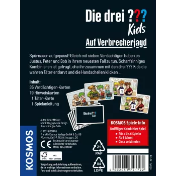 Kosmos 74179 Die drei jQuery22009414852831456957_1703856853844 15 Min. Kartenspiel Detektiv