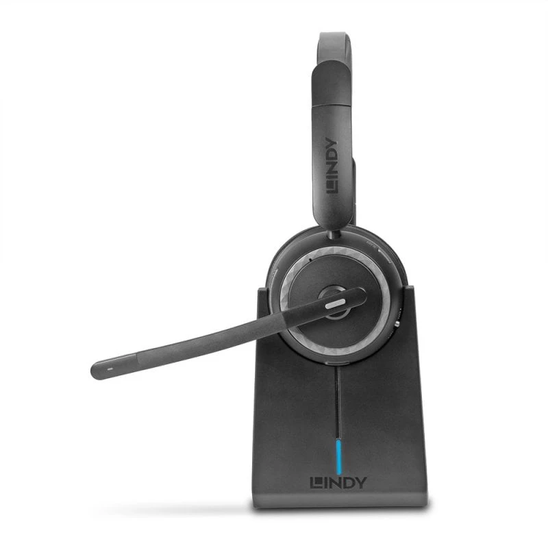 Lindy L118 Kabelloses Noise-Cancelling-Headset & Ladestation