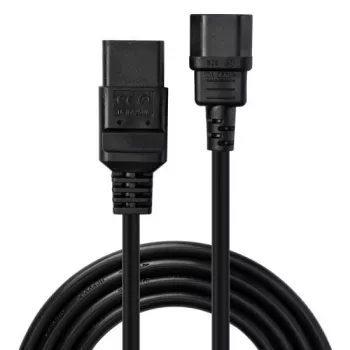 Lindy 1m C14 auf C19 Netzverlängerungskabel, Schwarz, 3 m, IEC C14, IEC C19, 250 V