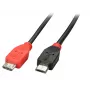 Lindy 2m USB 2.0 Typ Micro-B auf Micro-B OTG-Kabel, 2 m, Micro-USB B, Micro-USB B, USB 2.0, Stecker/Stecker, Schwarz