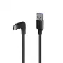 Lindy 1,5 m USB 3.2 Typ-A-auf-C-Kabel, 90° abgewinkelt, 10 Gbit/s