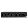 Lindy 32622 Stromverteilereinheit (PDU) 4 AC-Ausgänge 1U Schwarz