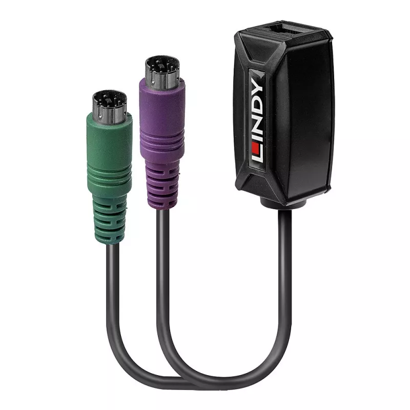 Lindy 100m PS/2 KM Cat.5e/6 Extender, Sender & Empfänger, Kabelgebunden, 100 m, Cat5e, Cat6, Schwarz, CE, FCC, RoHS & REACH, CP65