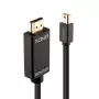 Lindy Kabel Mini DisplayPort/HDMI 4K30 (DP: passiv) 5m, 5 m, Mini DisplayPort, HDMI Typ A (Standard), Stecker, Stecker, 3840 x 2160 Pixel