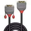Lindy 2m DVI-D Dual Link Verlängerungskabel, Anthra Line, 2 m, DVI-D, DVI-I, Stecker, Buchse, Schwarz
