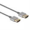 Lindy Ultra High Speed HDMI schlank Kabel 1m, 1 m, HDMI Typ A (Standard), HDMI Typ A (Standard), 48 Gbit/s, Weiß