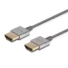 Lindy Ultra High Speed HDMI schlank Kabel 1m, 1 m, HDMI Typ A (Standard), HDMI Typ A (Standard), 48 Gbit/s, Weiß