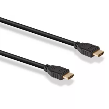 Lindy 0,5 m 4K60Hz HDMI-Kabel, Flexibel, 0,5 m, HDMI Typ A (Standard), HDMI Typ A (Standard), 18 Gbit/s, Schwarz
