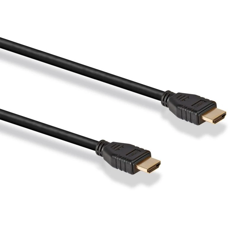 Lindy 0,5 m 4K60Hz HDMI-Kabel, Flexibel, 0,5 m, HDMI Typ A (Standard), HDMI Typ A (Standard), 18 Gbit/s, Schwarz