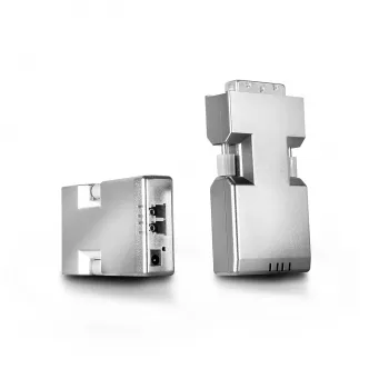 Lindy 1500m Fibre Optic DVI-D Single Link Extender, DVI, DVI-D, 1920 x 1200 Pixel, Silber, 1500 m, 40 x 70 x 15 mm