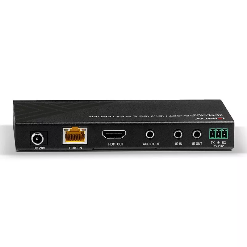 Lindy 100m Cat.6 HDMI 4K60, IR und RS-232 HDBaseT Extender, Receiver