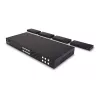 Lindy 150m Cat.6 4x4 HDMI 4K60 HDBaseT Matrix Extender, 3840 x 2160 Pixel, AV-Sender & -Empfänger, 150 m, Kabelgebunden, Schwarz, HDCP