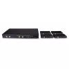 Lindy 150m Cat.6 4x4 HDMI 4K60 HDBaseT Matrix Extender, 3840 x 2160 Pixel, AV-Sender & -Empfänger, 150 m, Kabelgebunden, Schwarz, HDCP