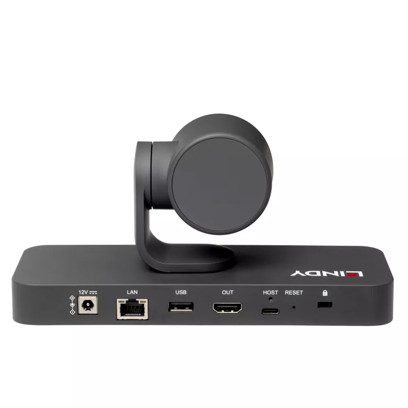 Lindy 38422 Videokonferenzkamera 8 MP Schwarz 3840 x 2160 Pixel 30 fps