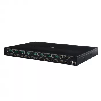 Lindy 38434 Matrix-Switcher Scaling-Matrix-Switcher Integriertes Display
