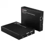 Lindy HDMI, KVM & IR over IP Extender, Sender & Empfänger, Kabelgebunden, 150 m, Cat5e, Cat6, Schwarz, Metall