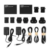 Lindy HDMI, KVM & IR over IP Extender, Sender & Empfänger, Kabelgebunden, 150 m, Cat5e, Cat6, Schwarz, Metall