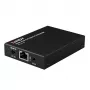 Lindy HDMI, KVM & IR over IP Extender, Receiver, Transmitter & Receiver, Kabelgebunden, 150 m, Cat5e, Cat6, Schwarz, Metall