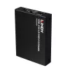 Lindy HDMI, KVM & IR over IP Extender, Receiver, Transmitter & Receiver, Kabelgebunden, 150 m, Cat5e, Cat6, Schwarz, Metall