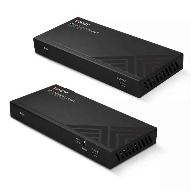 Lindy 150m Cat.6 DisplayPort 1.2, USB, IR und RS-232 HDBaseT KVM Extender