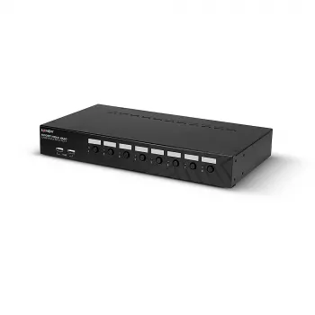 Lindy 39538 KVM-Switch Rack-Montage Schwarz