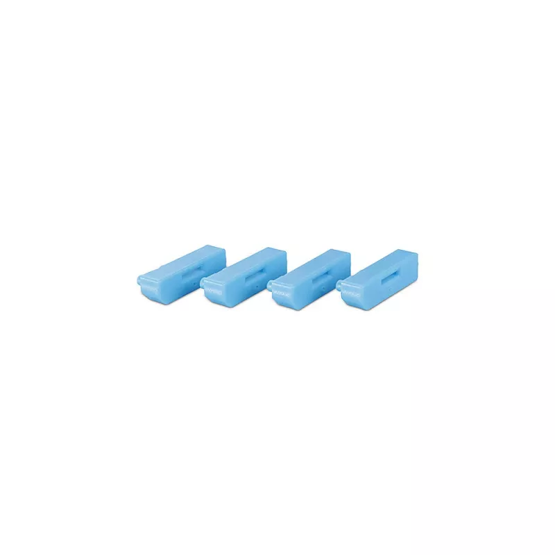 Lindy 40324 Port-Blocker Port-Blocker + Schlüssel DisplayPort Blau Acrylnitril-Butadien-Styrol (ABS) 5 Stück