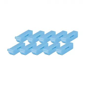 Lindy 40325 Port-Blocker DisplayPort Blau Acrylnitril-Butadien-Styrol (ABS) 10 Stk.