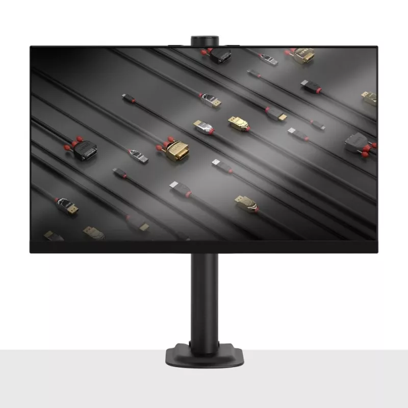 Lindy Stubby Feste Display-Halterung, 8 kg, 33 cm (13 Zoll), 81,3 cm (32 Zoll), 75 x 75 mm, 100 x 100 mm, Schwarz