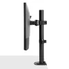 Lindy Stubby Feste Display-Halterung, 8 kg, 33 cm (13 Zoll), 81,3 cm (32 Zoll), 75 x 75 mm, 100 x 100 mm, Schwarz
