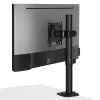 Lindy Stubby Feste Display-Halterung, 8 kg, 33 cm (13 Zoll), 81,3 cm (32 Zoll), 75 x 75 mm, 100 x 100 mm, Schwarz