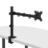 Lindy Einfach Verstellbare Monitorhalterung, 8 kg, 33 cm (13 Zoll), 81,3 cm (32 Zoll), 75 x 75 mm, 100 x 100 mm, Schwarz