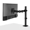 Lindy Einfach Verstellbare Monitorhalterung, 8 kg, 33 cm (13 Zoll), 81,3 cm (32 Zoll), 75 x 75 mm, 100 x 100 mm, Schwarz