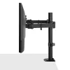 Lindy Dual verstellbarer Displayhalter, 8 kg, 33 cm (13 Zoll), 81,3 cm (32 Zoll), 75 x 75 mm, 100 x 100 mm, Schwarz