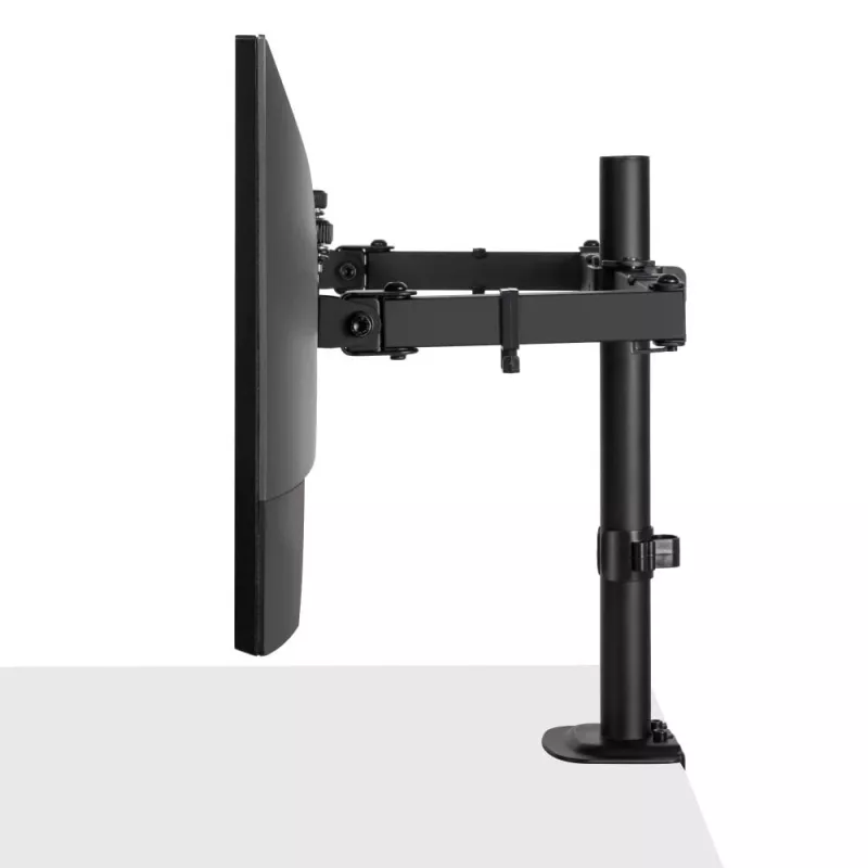 Lindy Dual verstellbarer Displayhalter, 8 kg, 33 cm (13 Zoll), 81,3 cm (32 Zoll), 75 x 75 mm, 100 x 100 mm, Schwarz