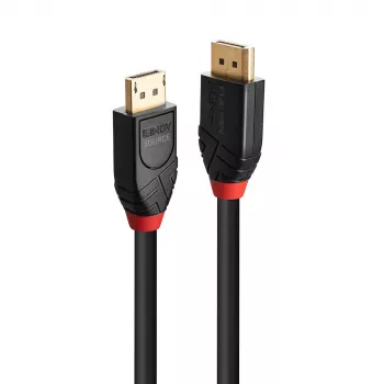 Lindy 5m Active DisplayPort 1.4 Kabel, 5 m, DisplayPort, DisplayPort, Stecker, Stecker, 7680 x 4320 Pixel