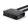 Lindy 2-Port DisplayPort 1.2, USB 2.0 und Audio Kabel-KVM-Switch
